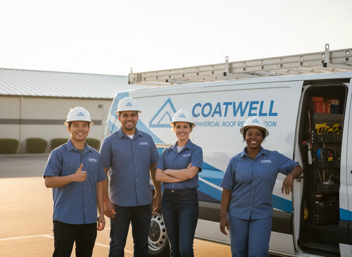 Commercial roof coating company in Osteen, FL
